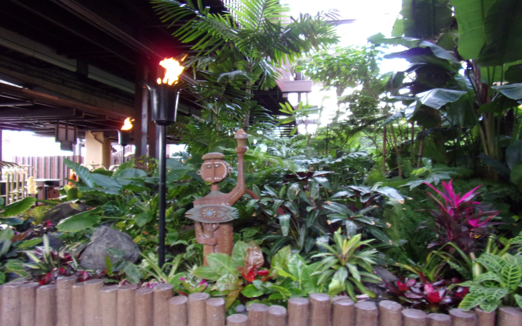 Polynesian Resort Entrance