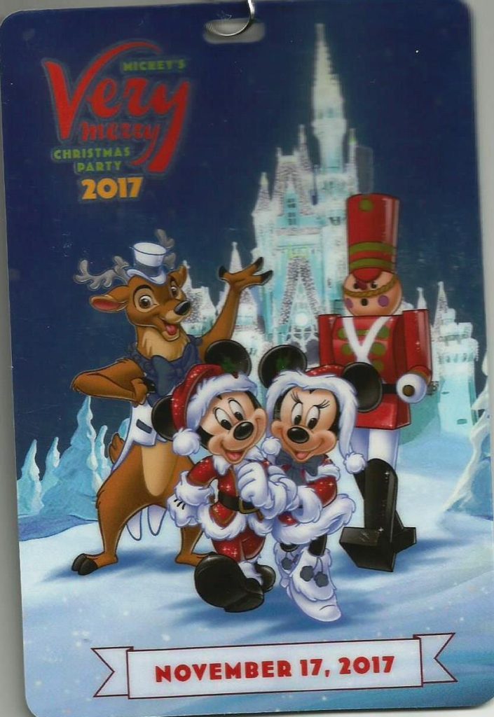 Mickeys Very Merry Christmas Party Lanyard