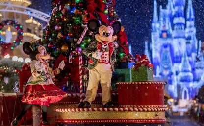 Christmas Parade for Disney Planning