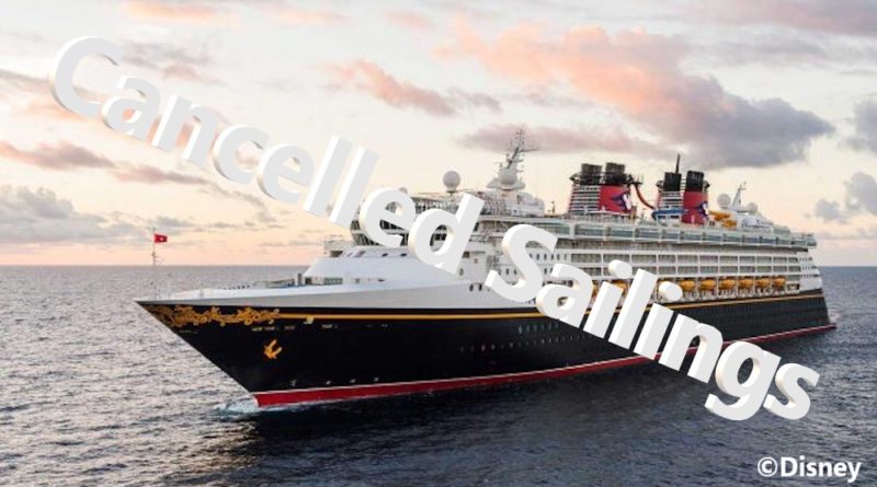 Disney cruise ship in the ocean