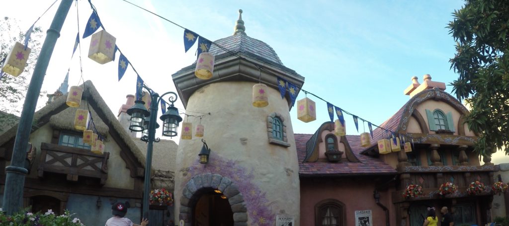 Fantasyland Rapunzel area