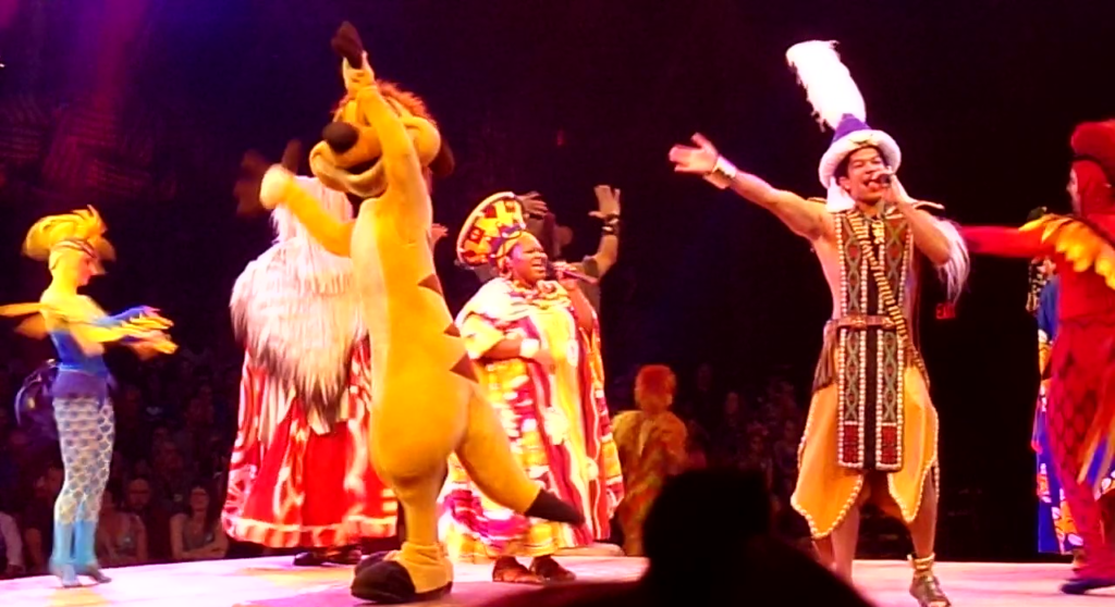 Lion King Musical at the Animal Kingdom