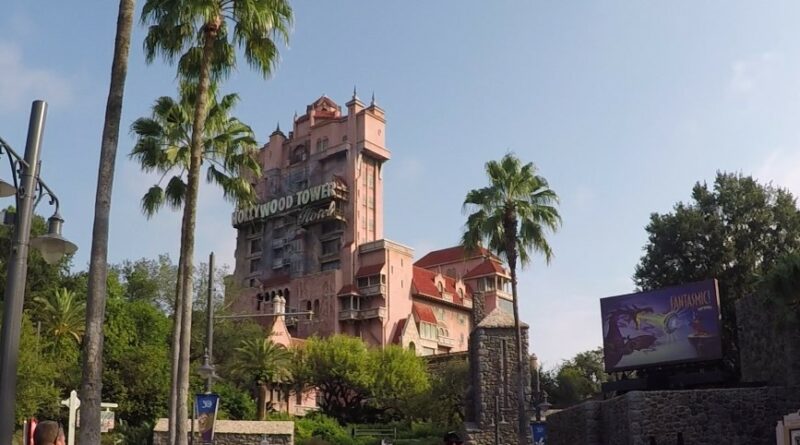 tower of terror attraction at hollywood studios