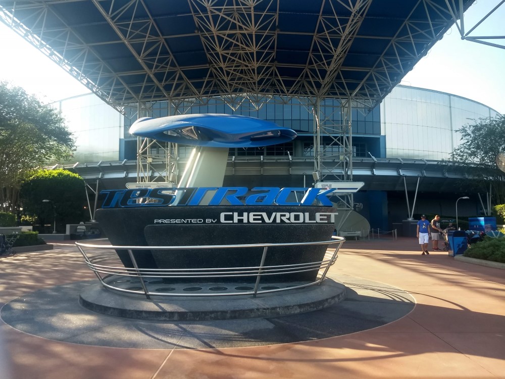 Test Track Attraction at EPCOT