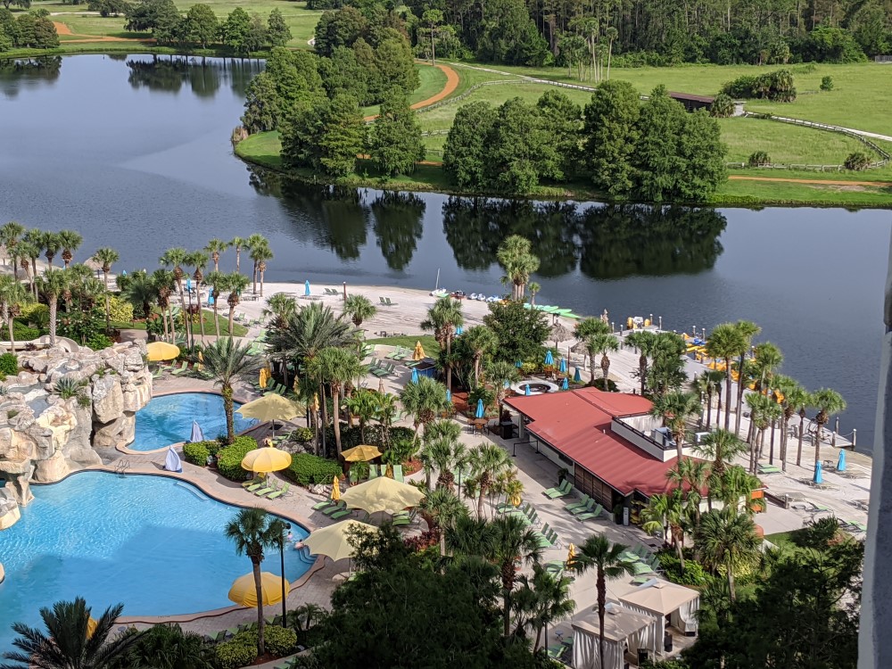 birdseye view of the grounds at grand cyprus