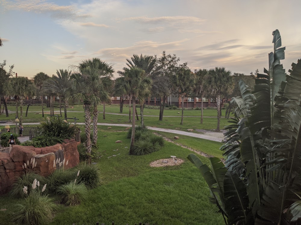 Courtyard at Kidani Village