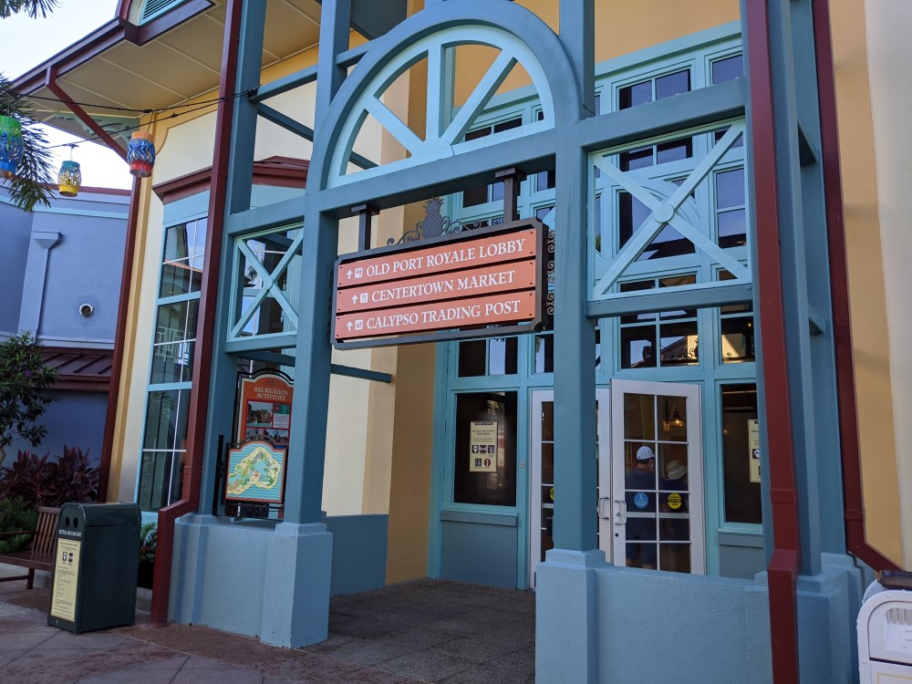 Lobby Rear Entrance