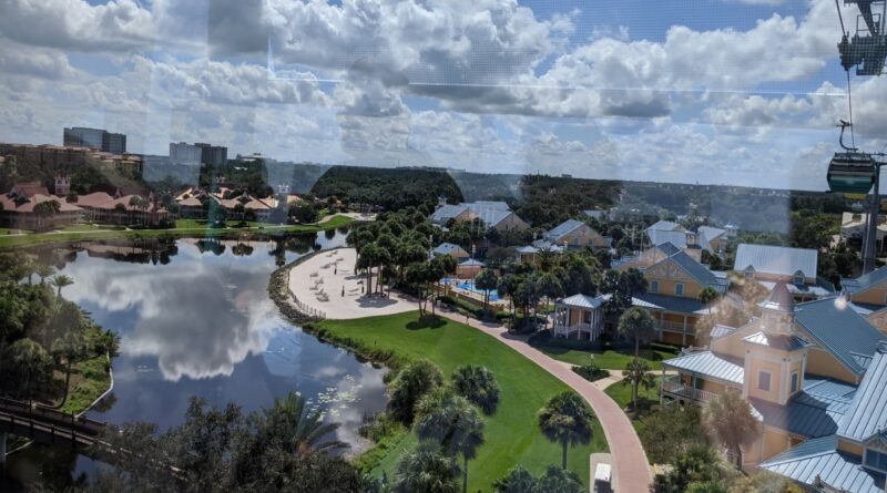 Aerial View of the Caribbean Beach Resort