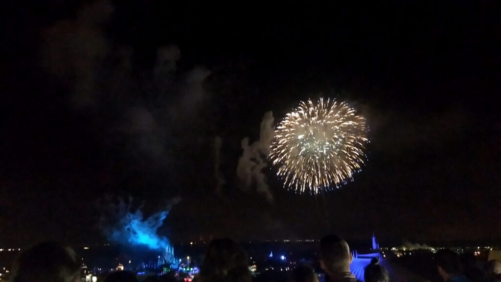 California Grill Fireworks View