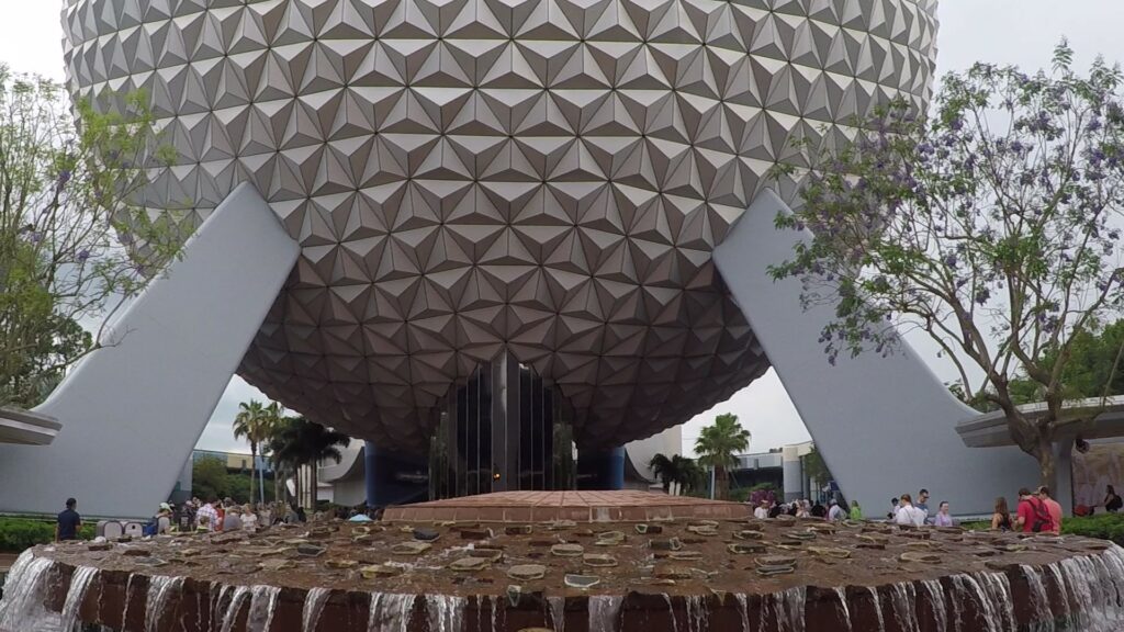 Spaceship earth attraction at EPCOT
