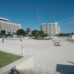 Contemporary Resort Beach area