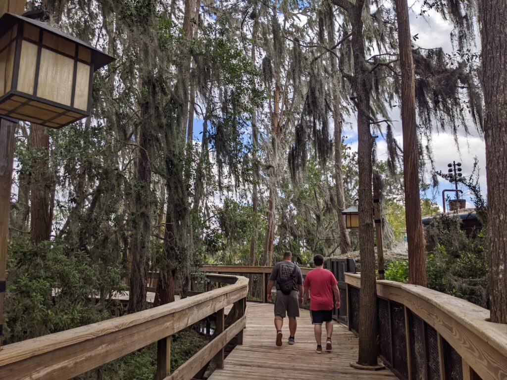 Walking Trails at Wilderness Lodge