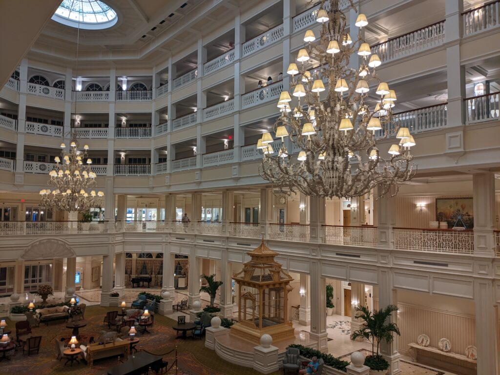 Grand Floridian Resort Lobby
