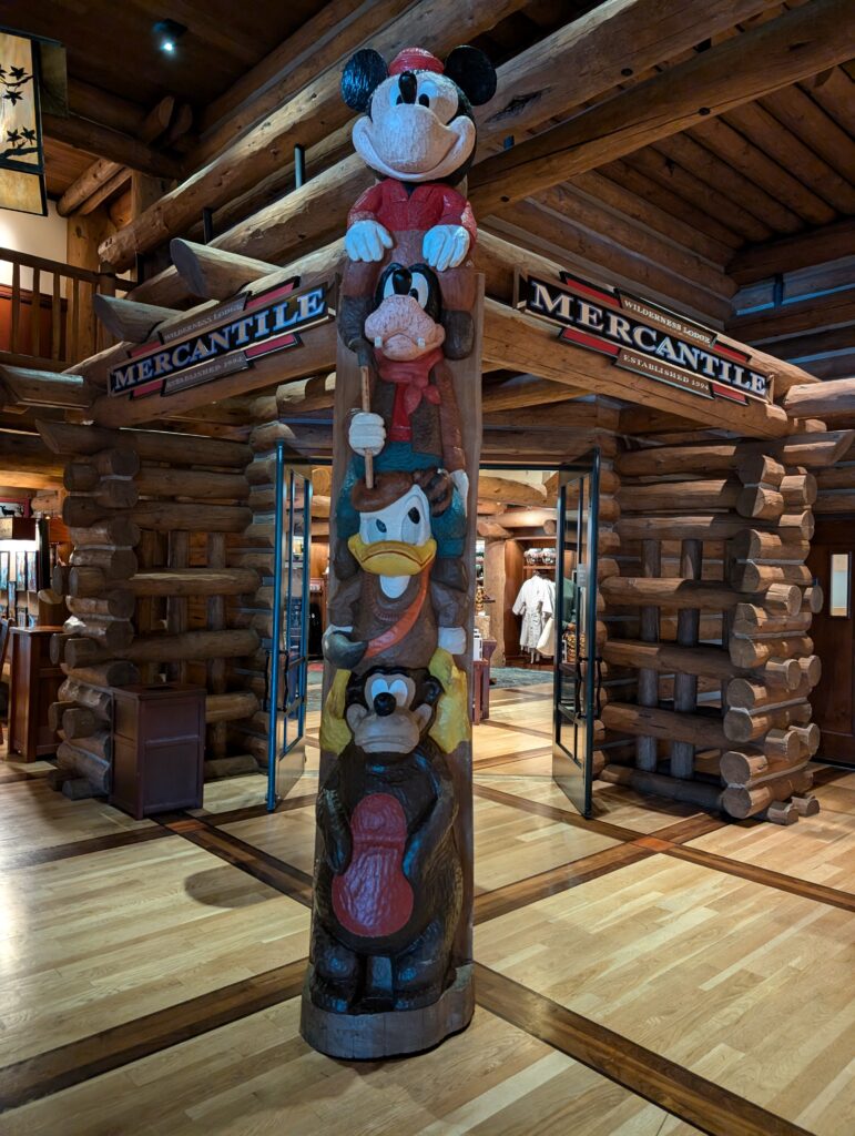 Gift Shop entrance Wilderness Lodge