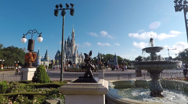 Magic Kingdom In Front of Castle