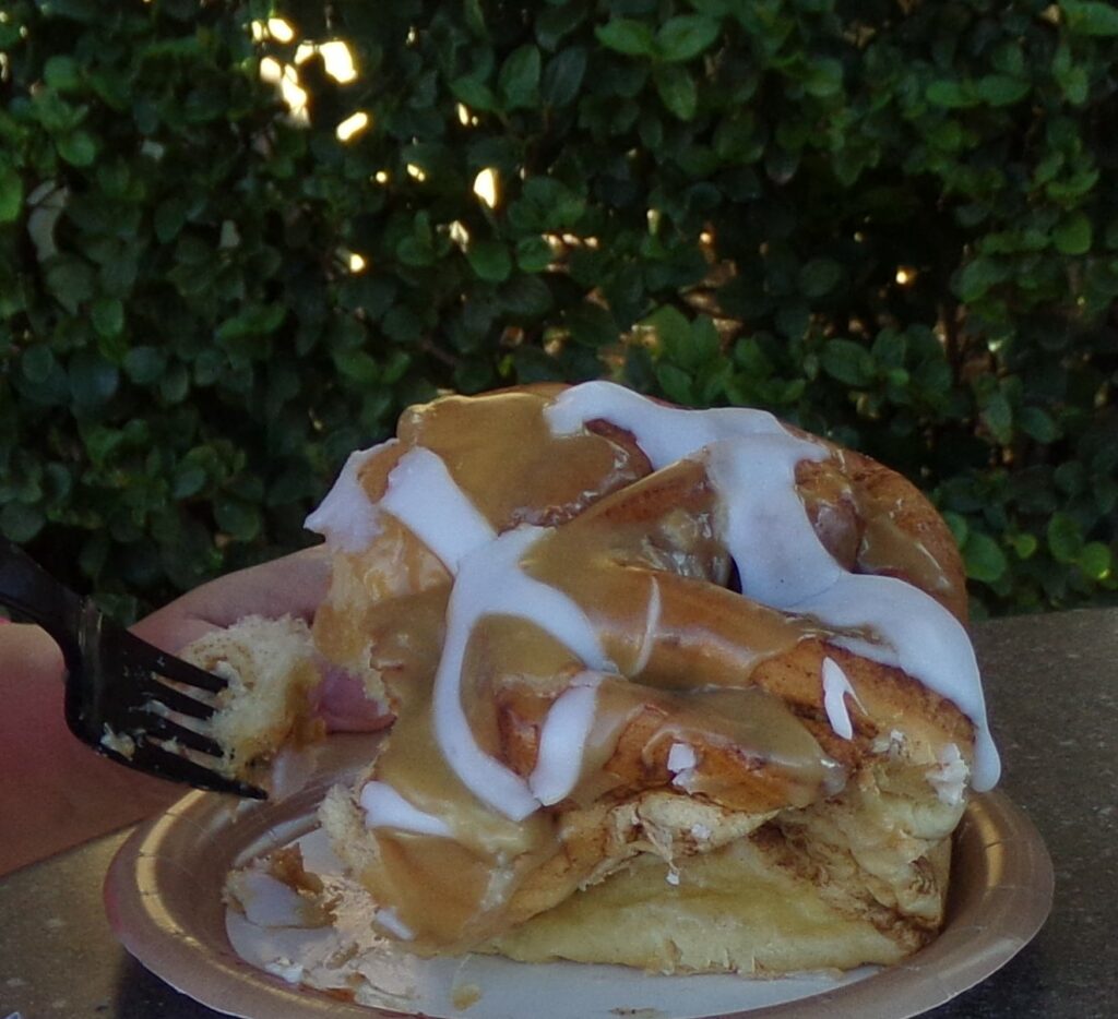 Cinnamon Roll from Gaston's Tavern