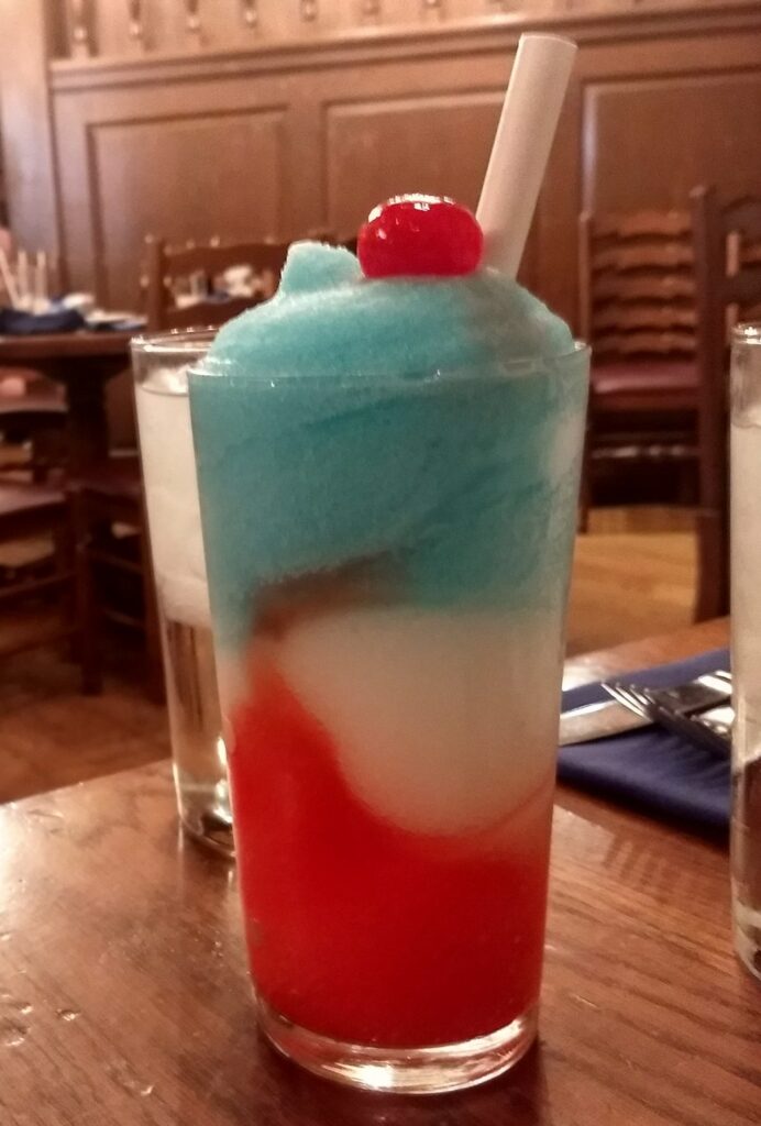 Patriot Slushy at Liberty Tree Tavern