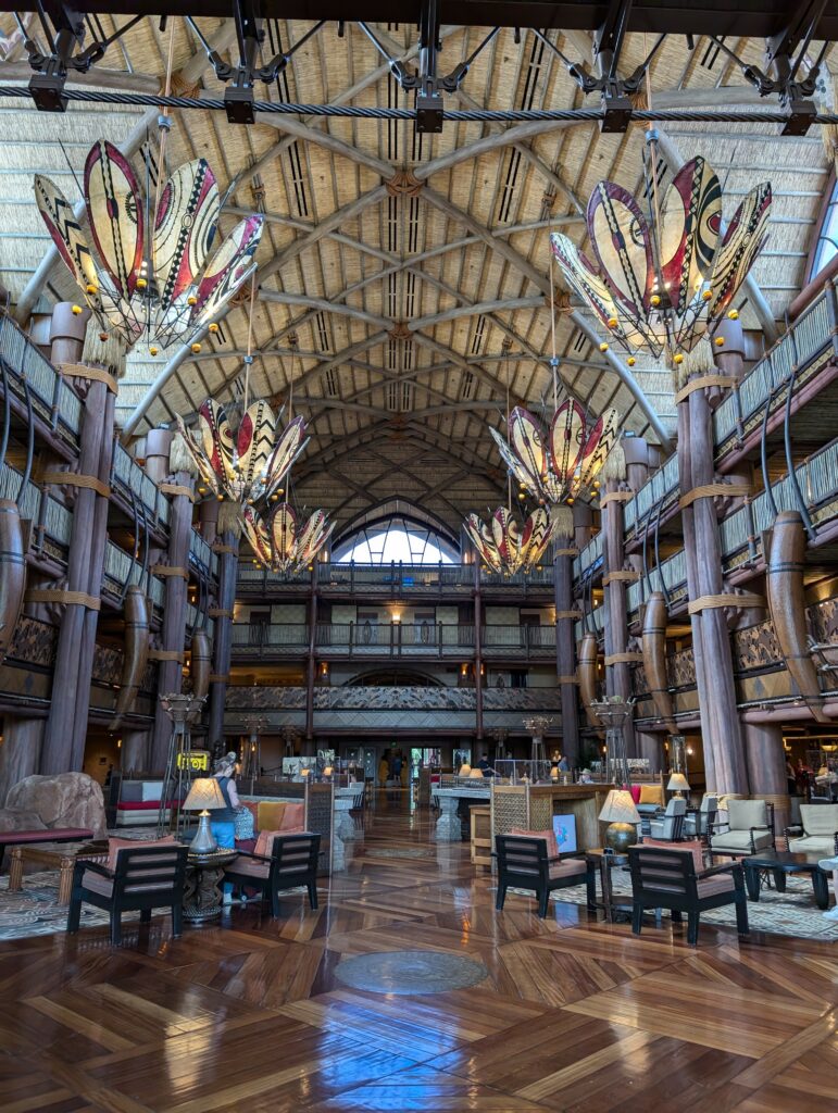Animal Kingdom Lodge Lobby