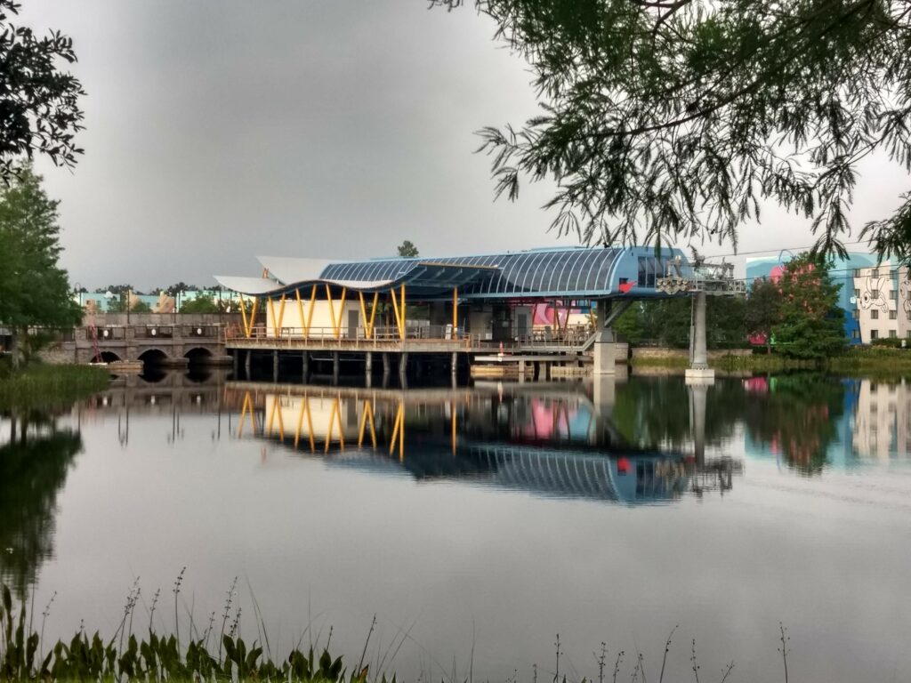 Pop Century Skyliner Station
