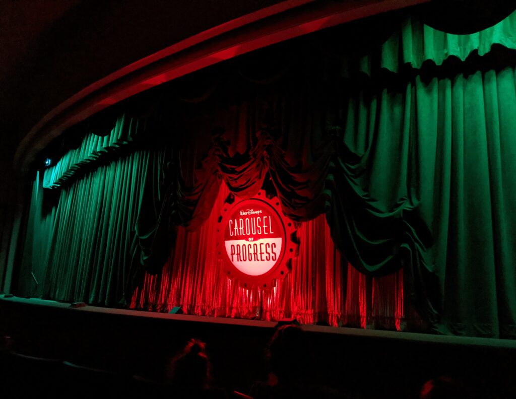 Carousel of Progress at Magic Kingdom; Opening Curtain
