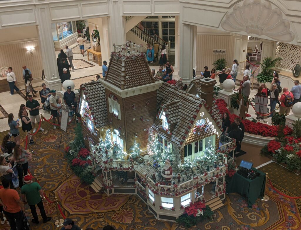 Gingerbread House at the Grand Floridian Resort