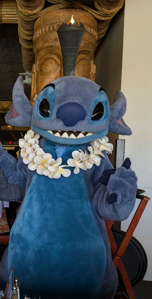 Stitch at Ohana