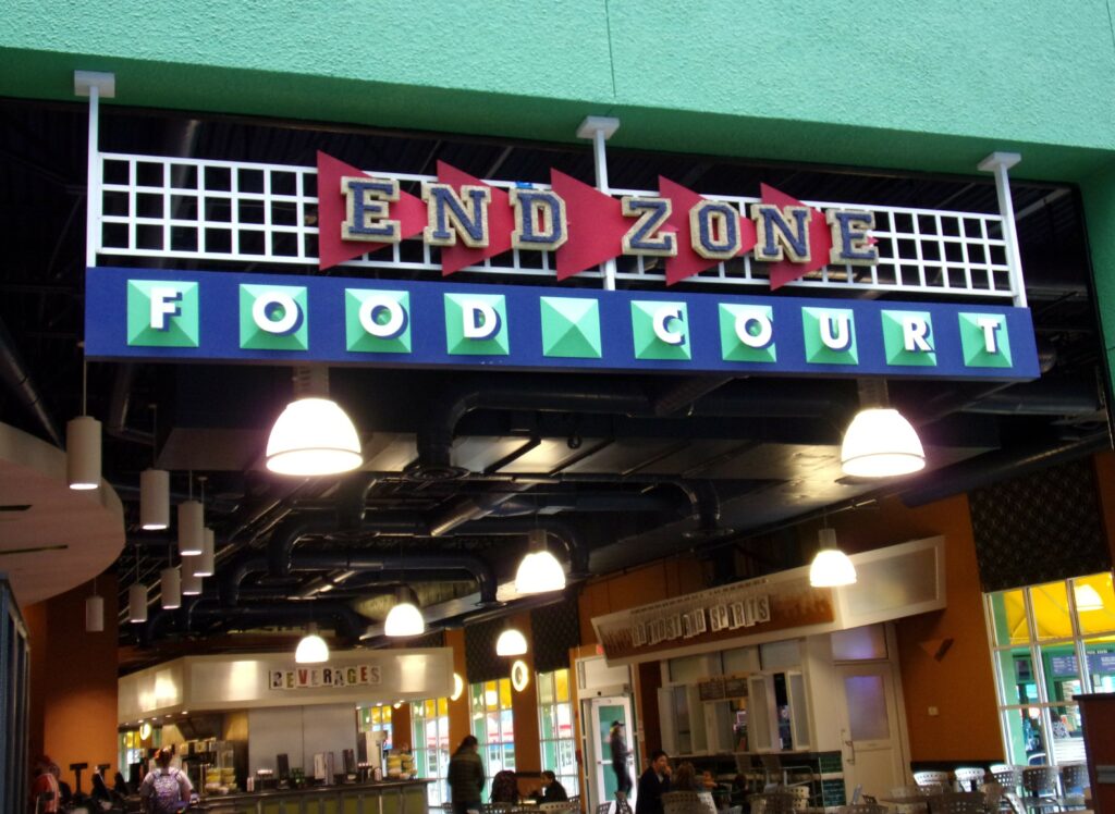 End Zone Food Court at All Star Sports