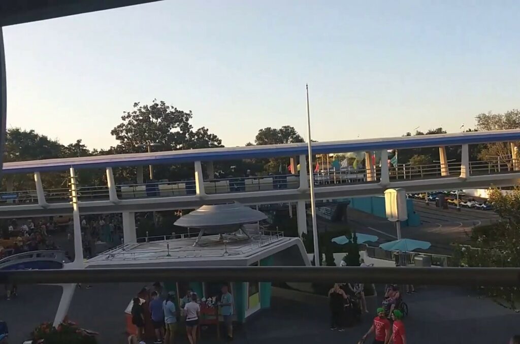 People Mover in Tomorrowland