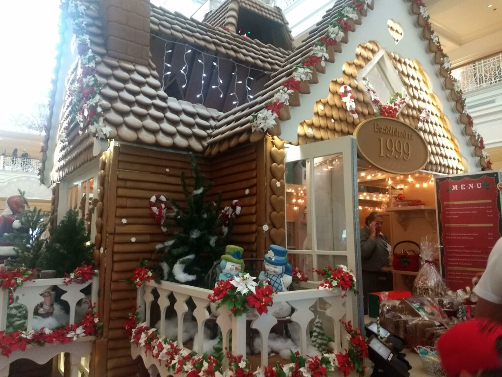 Gingerbread house at the Grand Floridian