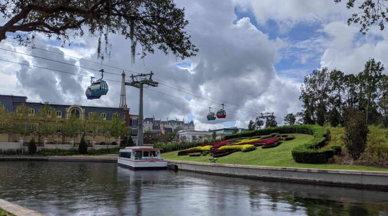 Disney transportation skyliner and boat