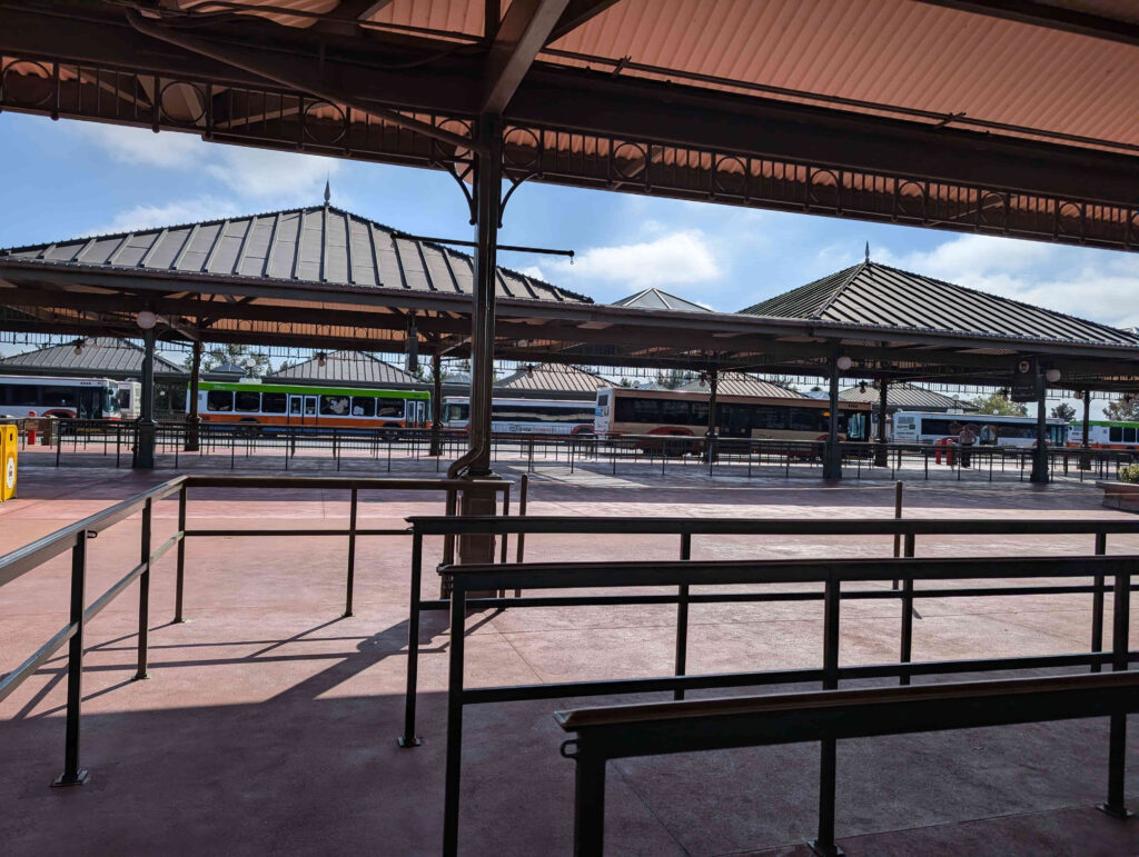 Bus Stop at Hollywood Studios
